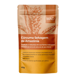 Cúrcuma Selvagem da Amazônia 45g – MAD
