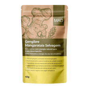 Gengibre Mangarataia Selvagem da Amazônia 45g – MAD