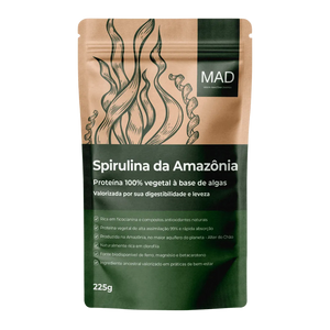 Amazon Spirulina em Flocos 225g MAD