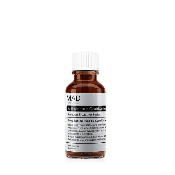 Óleo Resina Pura de Copaíba 30ml MAD