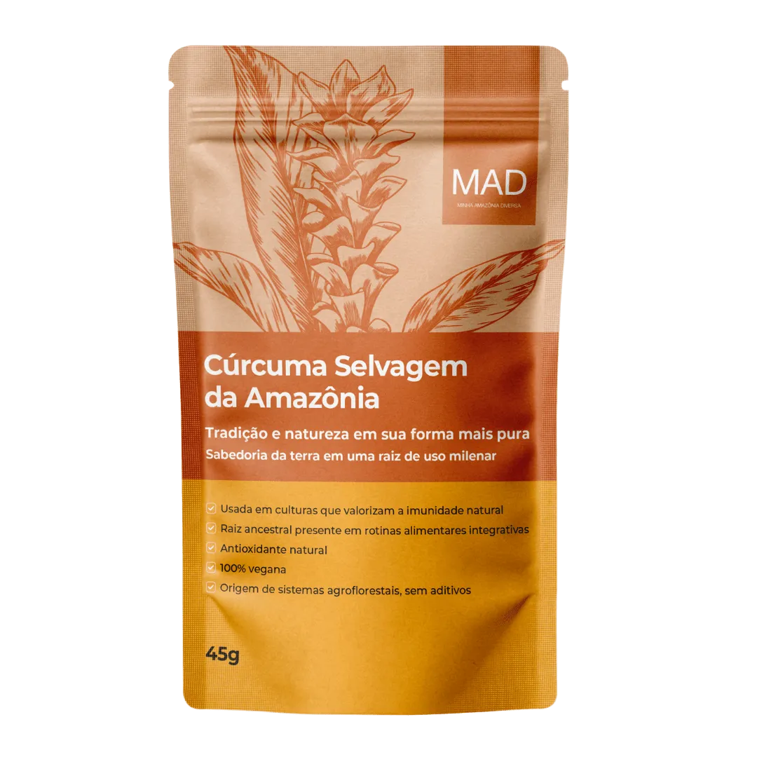 Cúrcuma Selvagem da Amazônia 45g – MAD