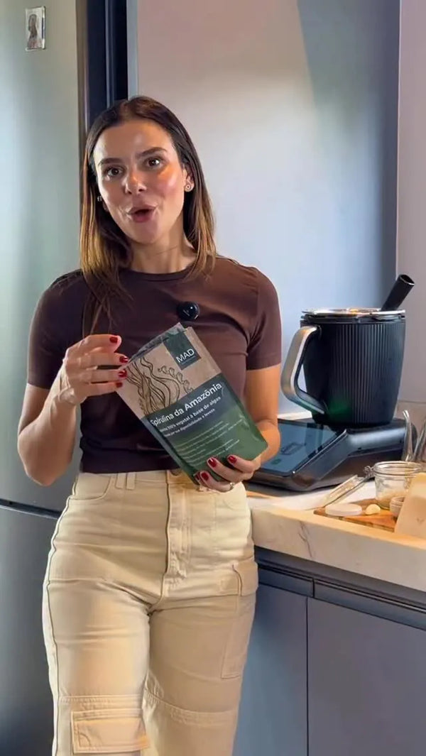 Spirulina da Amazônia no dia a dia – MAD