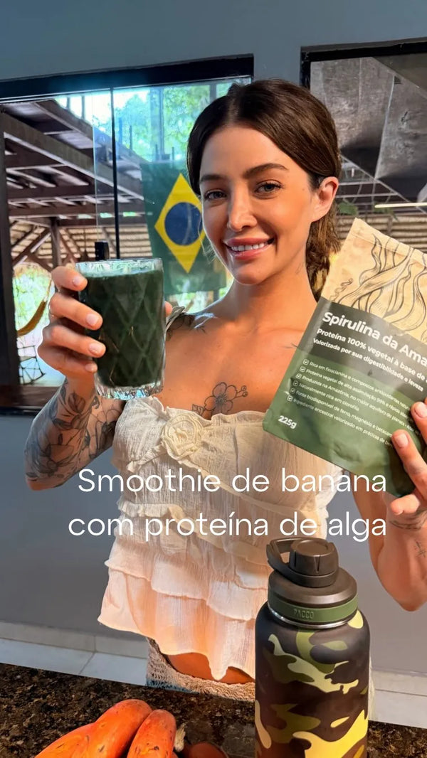 Spirulina da Amazônia no dia a dia – MAD