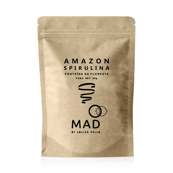 Amazon Spirulina em Flocos 30gr  MAD